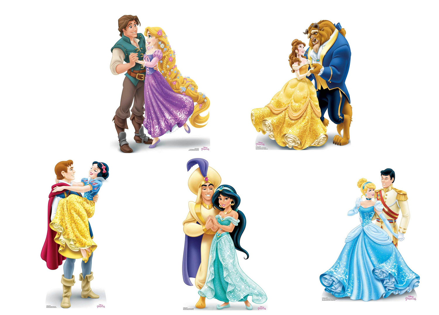 Figurine en carton Disney Princess Belle - La belle et la bête 78