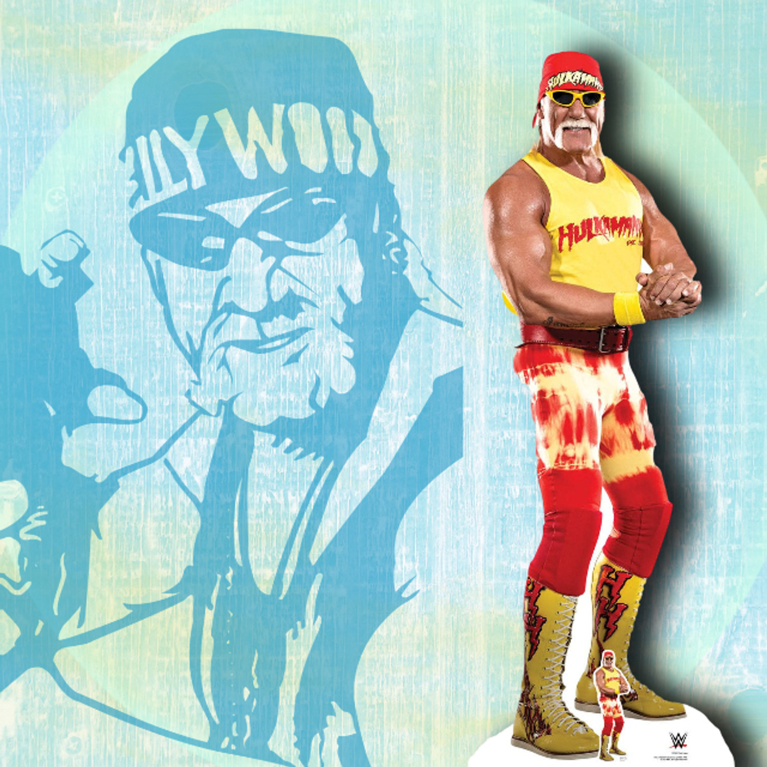Hulk Hogan WWE Lifesize Cardboard Cutout / Standup / Standee