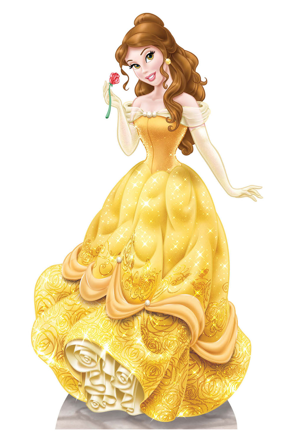 disney princess belle green dress Beauty and the Beast Costume Belle Cosplay Green Dress For Adult Femal –  Cosplaysky.ca