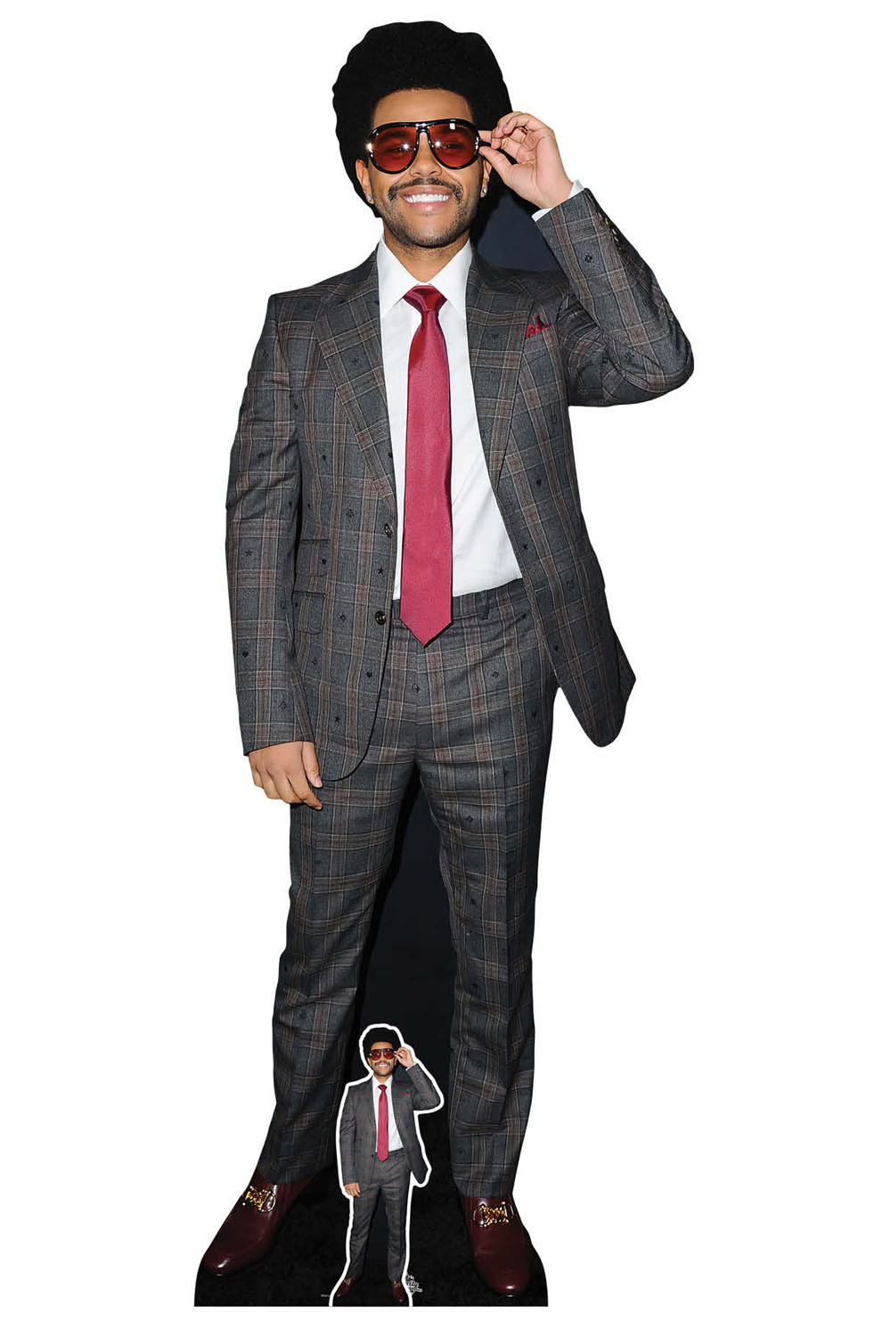 Cebrity Stands Kevin Hart And Dwayne Johnson (Duo) Mini Celebrity Cutout  main image 3