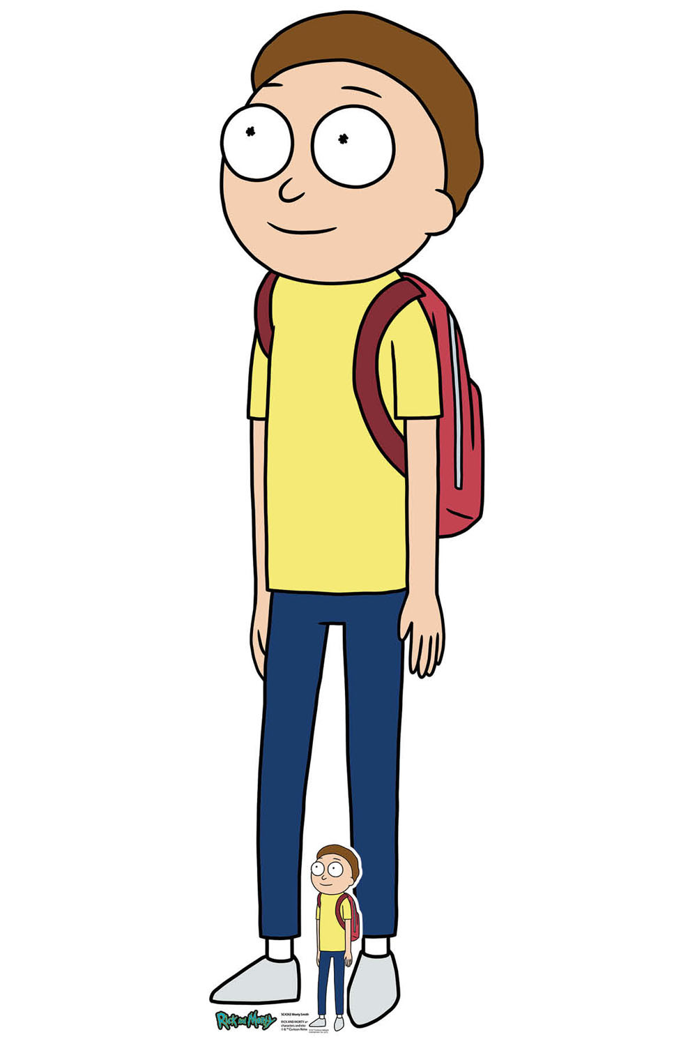 Morty Smith From Rick And Morty Official Cardboard Cutout Morty Smith From Rick And Morty Official Cardboard Cutout