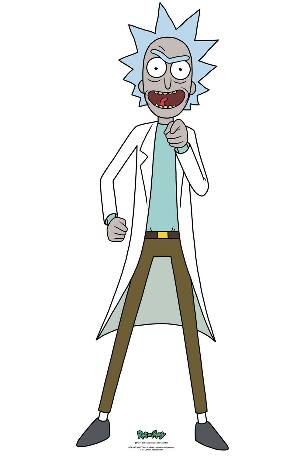 Morty Smith From Rick And Morty Official Cardboard Cutout