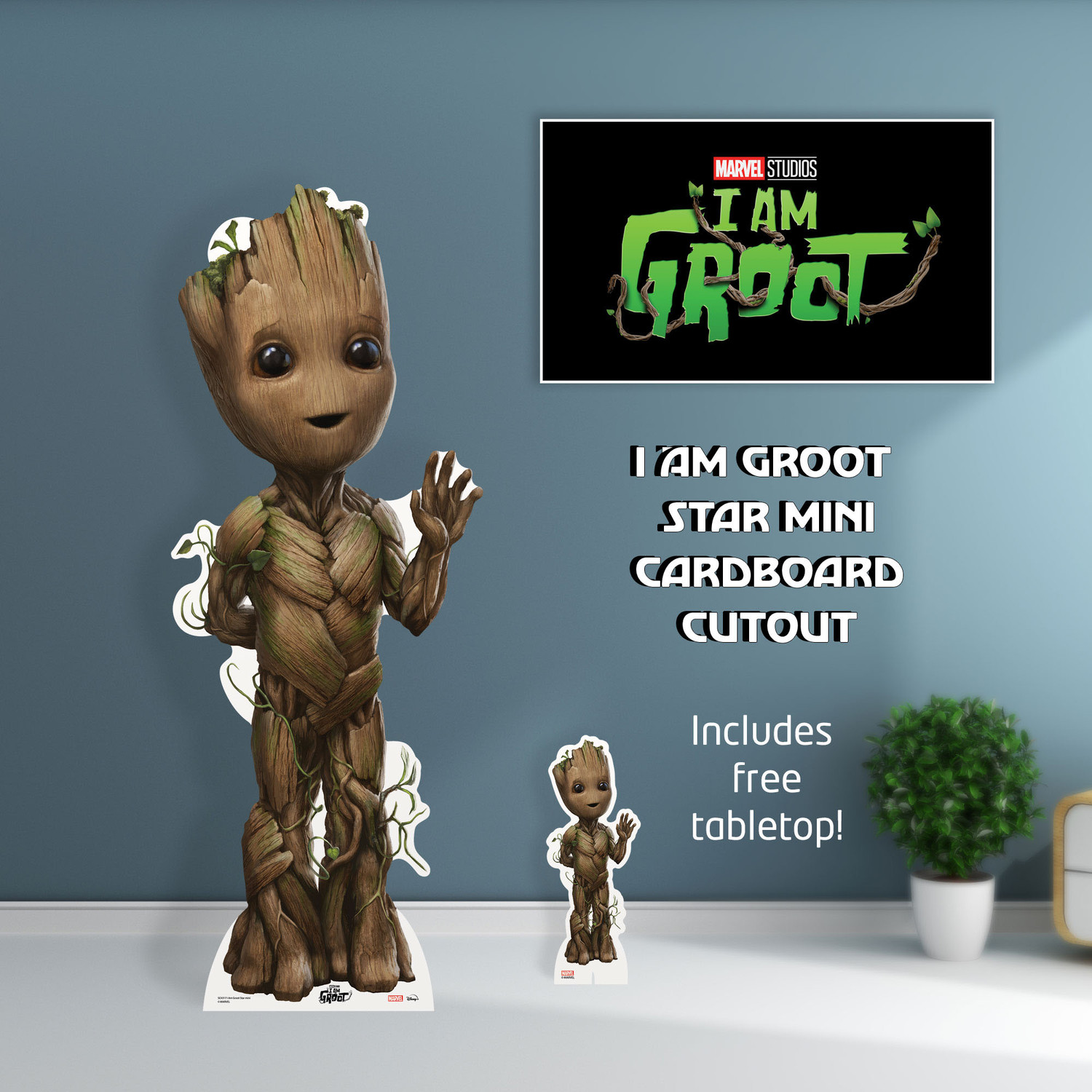 Baby Groot Guardians of the Galaxy Vol. 3 Marvel Cardboard Cutout / Standee