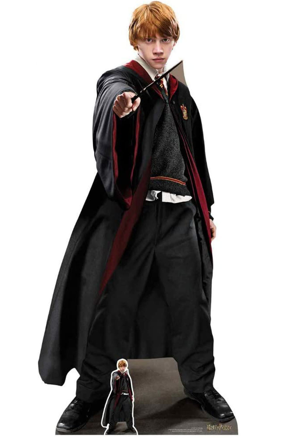 Ron Weasley Wand Style Official Harry Potter Lifesize Cardboard Cutout
