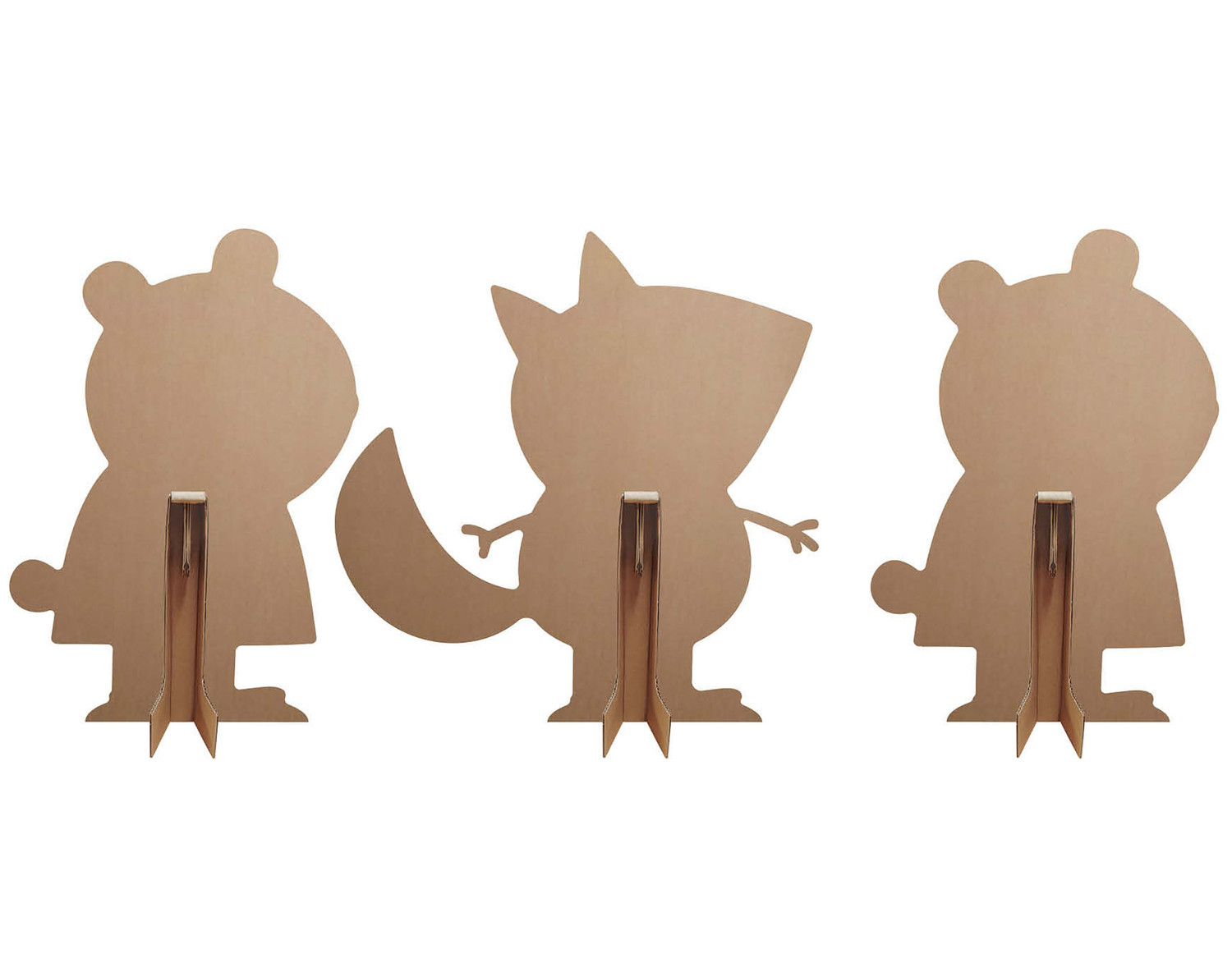 Freddy, Peggi and Pandora Cardboard Cutout Peppa Pig Multi Pack