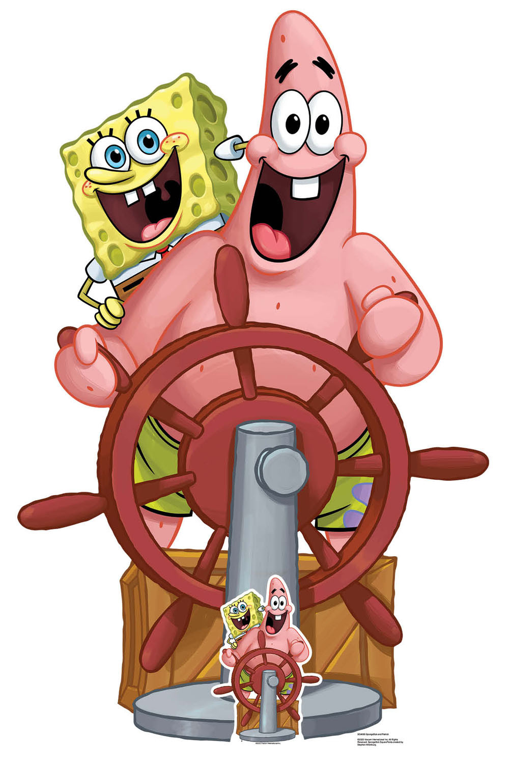 Funko Pop! 2-Pack SpongeBob E Patrick – Con Magliette Best Friend, Esclusiva, Multicolore - 3