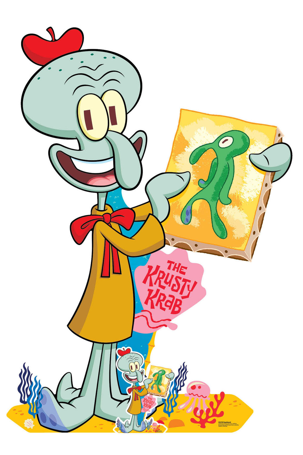 Squidward Tentacles from SpongeBob SquarePants Cardboard Cutout