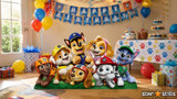 PAW Patrol Cardboard Cutouts & Masks: Celebrate PAW Patrol: The Dino Movie with Roarsome Party Decorations