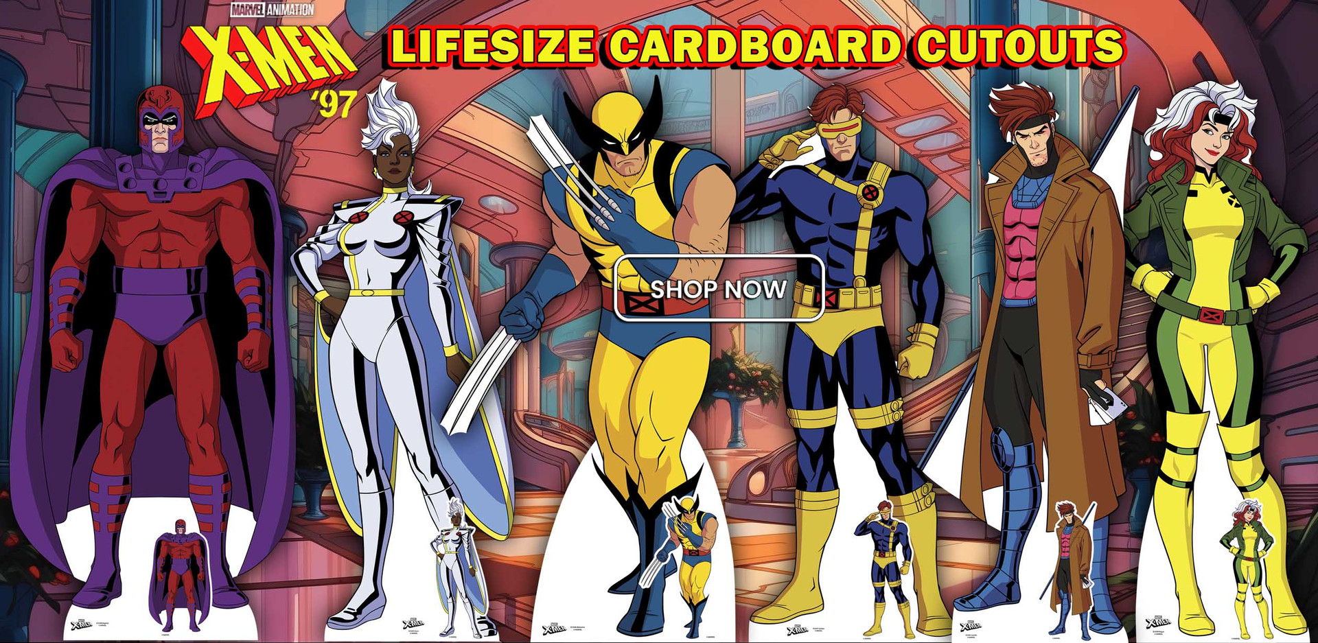 X-Men '97 Cardboard Cutouts