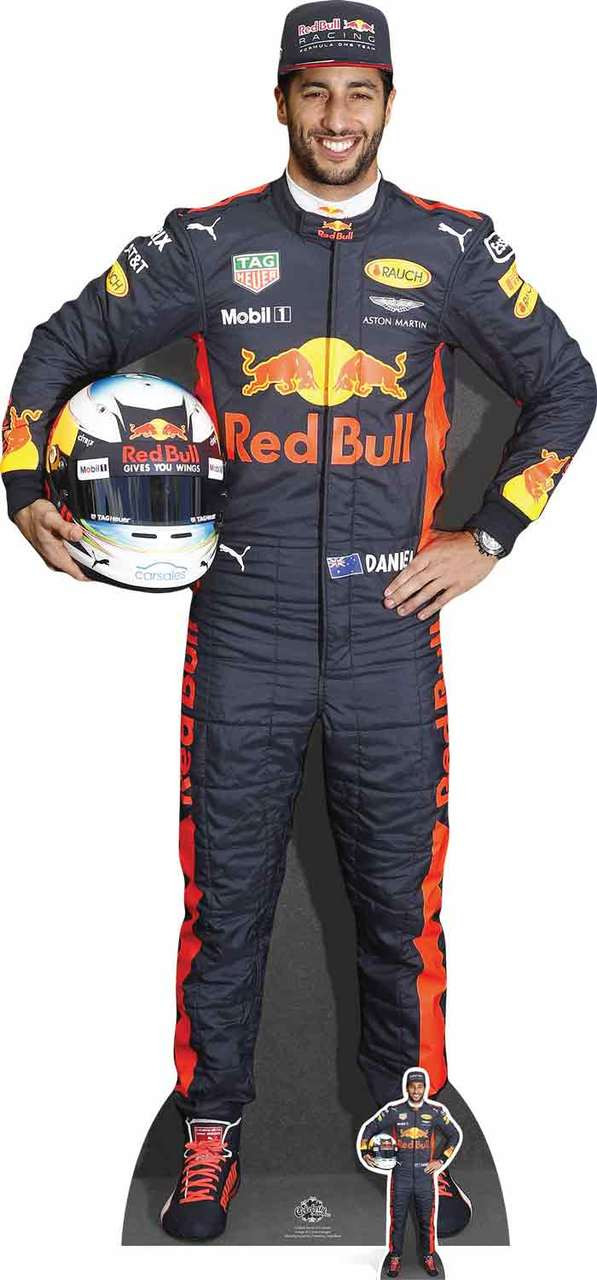 M Verstappen Formula One Racing Driver Cardboard Cutout / Standee