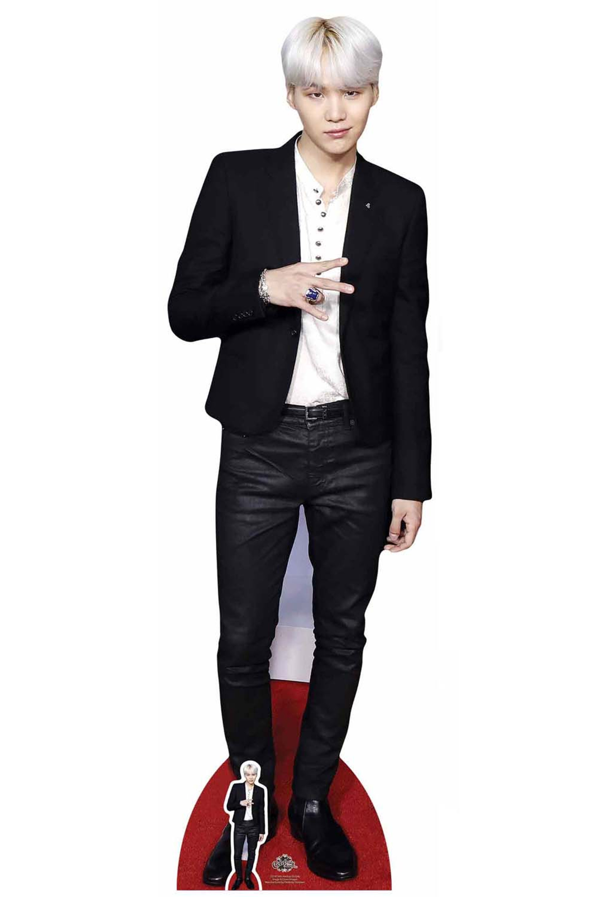 V de BTS Bangtan Boys Carton Découpe / Standup / Standee