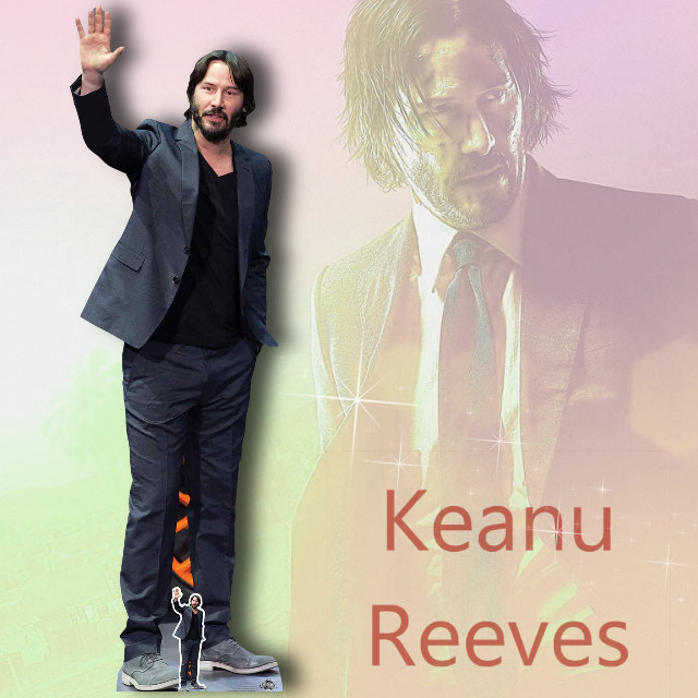 Keanu Reeves Celebrity Lifesize Cardboard Cutout / Standee / Standup
