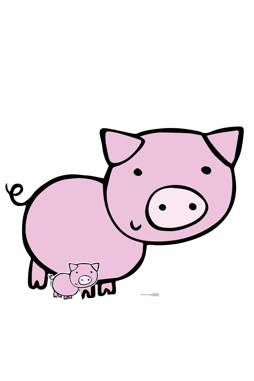 Lifesize Cardboard Cutout of Peppa Pig From Peppa Pig buy cutouts ...