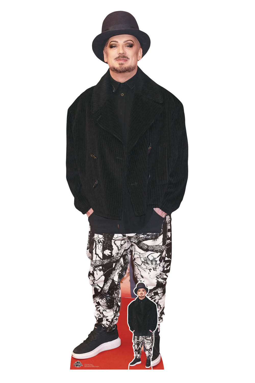 Espositore In Cartone A Grandezza Naturale Di George Clooney, 64 X 177 Cm, Perfetto Per Feste E Eventi