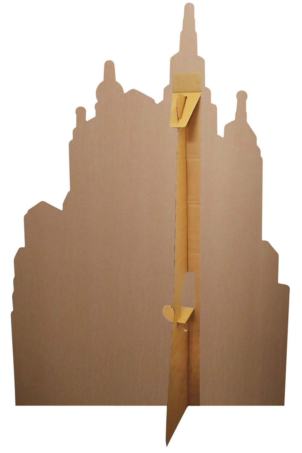 Pink City Silhouette Cardboard Backdrop Standee Scene pink-city-silhouette-cardboard-backdrop-standee-scene