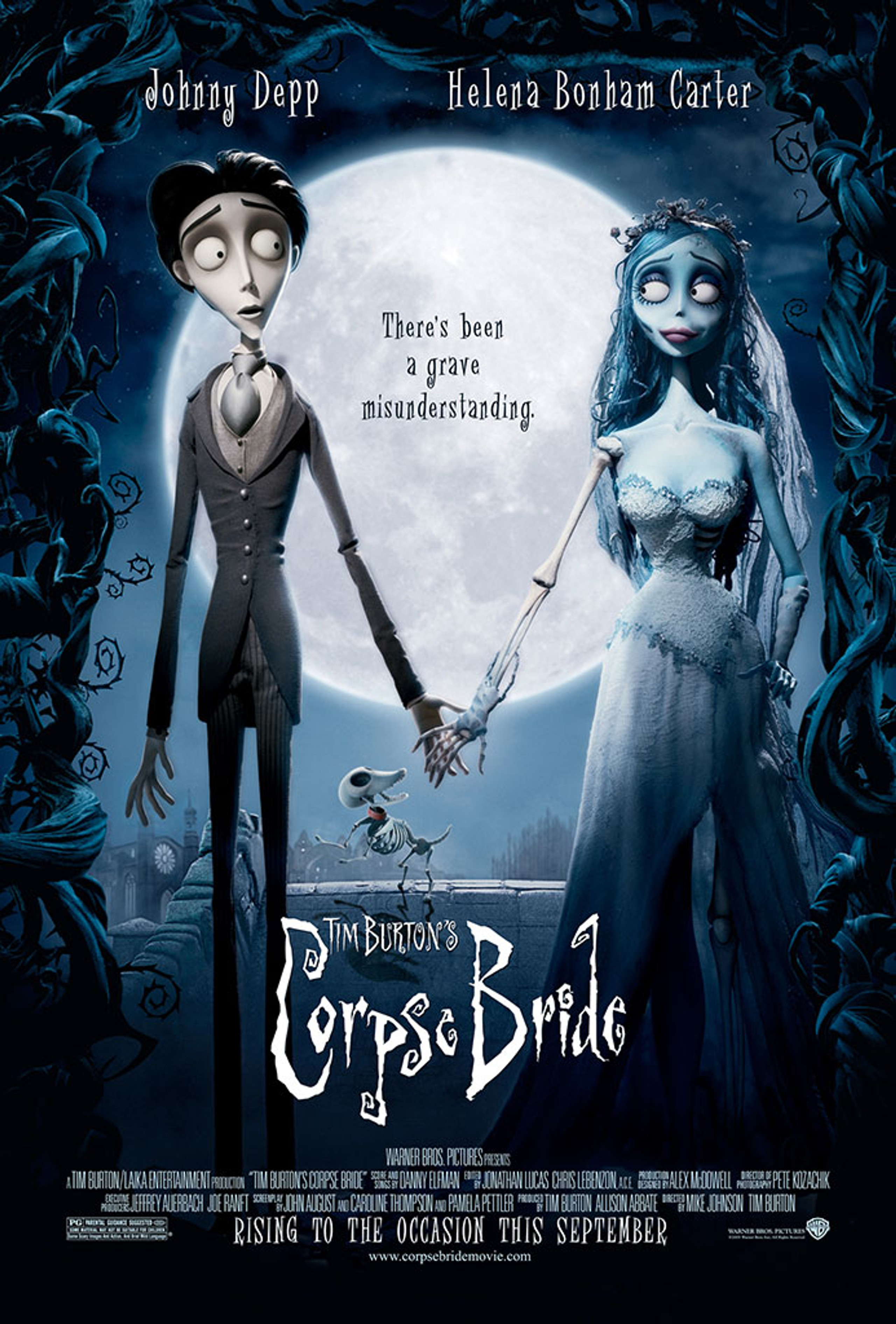 Corpse Bride Original Movie Poster Advance Style