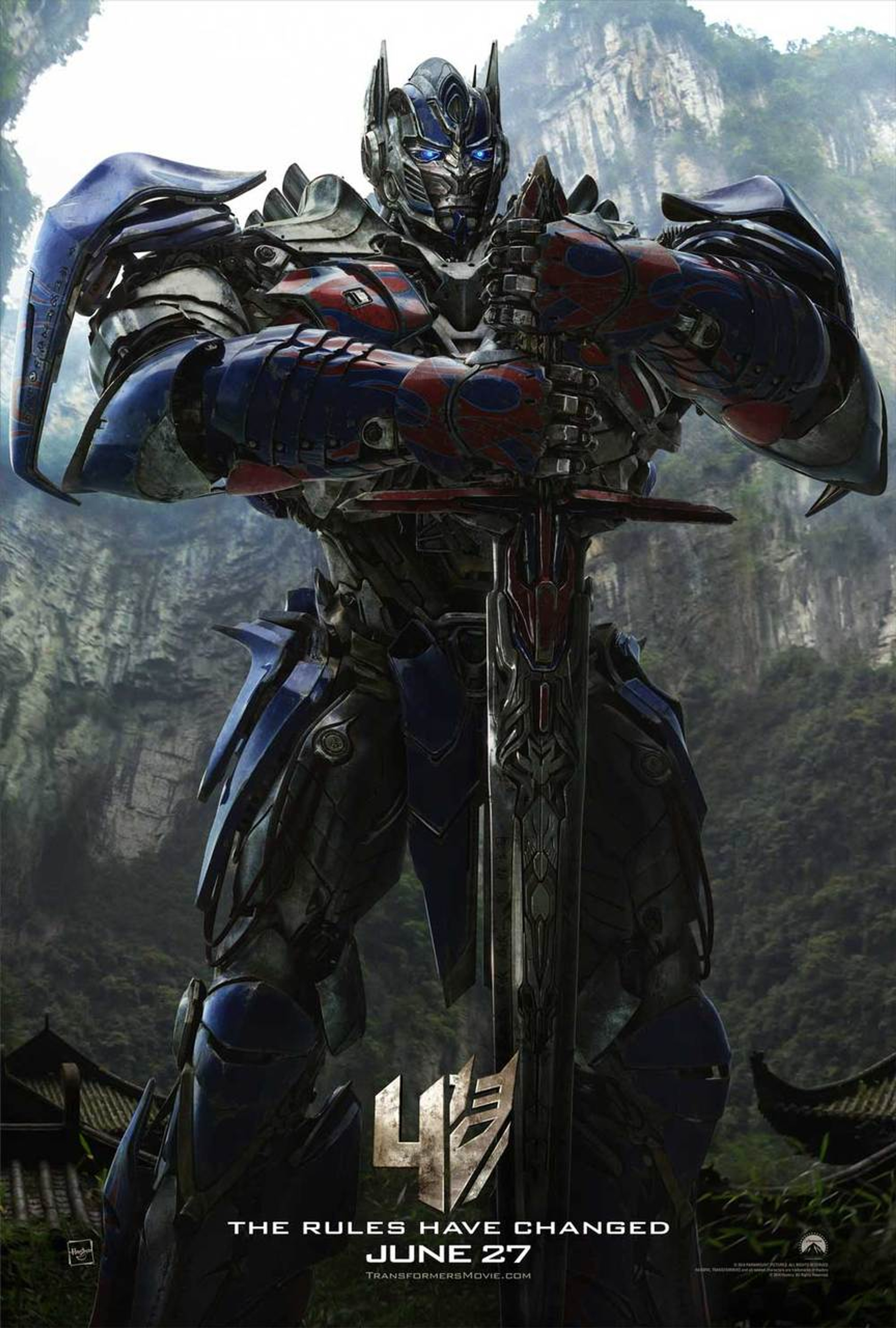Transformers Age Of Extinction Original Movie Poster for sale buy