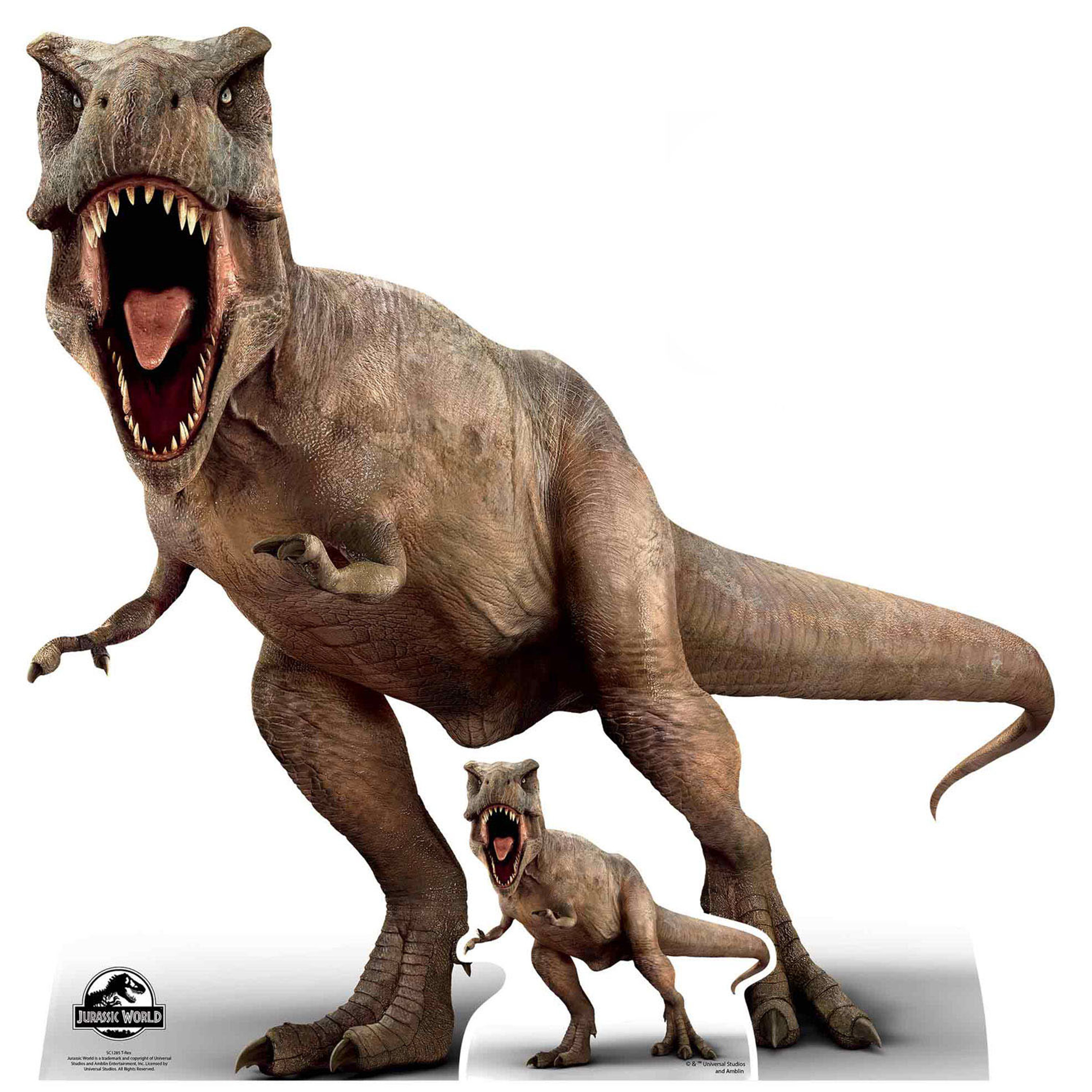 Indominus Rex Roar Style Official Jurassic World Lifesize Cardboard Cutout Standee 