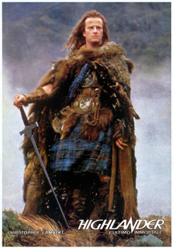HIGHLANDER (Italian Reprint) (1986) REPRINT CINEMA POSTER HIGHLANDER (Italian Reprint) (1986) REPRINT CINEMA POSTER