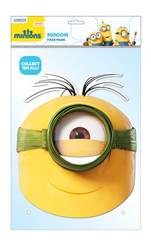 Minion Au Natural Official Minions Card Party Face Mask