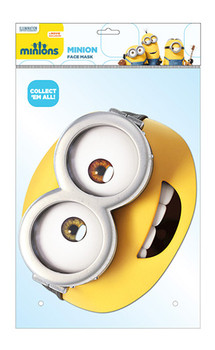 Minion Bob Official Minions Card Party Face Mask