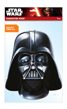 Darth Vader Official Star Wars Card Party Face Mask Darth Vader Official Star Wars Card Party Face Mask