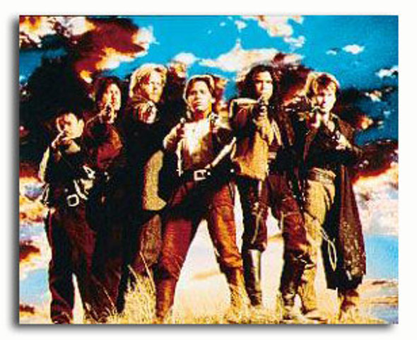 (ss3213028) Besetzungsfoto des Films „Young Guns“.