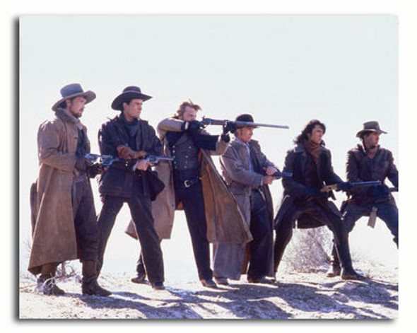 (ss3509597) Besetzungsfoto des Films „Young Guns“.