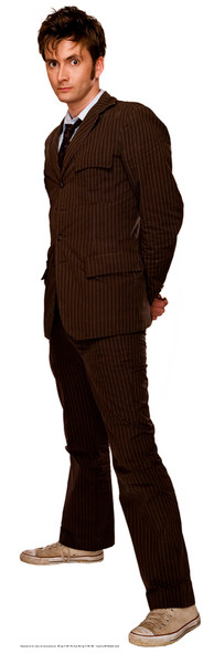 The Doctor - Brown Suit (David Tenant) Lifesize Cardboard Cutout / Standee