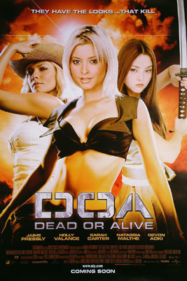 DOA: DEAD OR ALIVE (Regular) (2006) ORIGINAL CINEMA POSTER