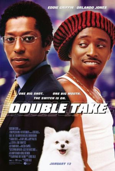 DOUBLE TAKE (DOUBLE SIDED Regular) (2001) ORIGINAL CINEMA POSTER