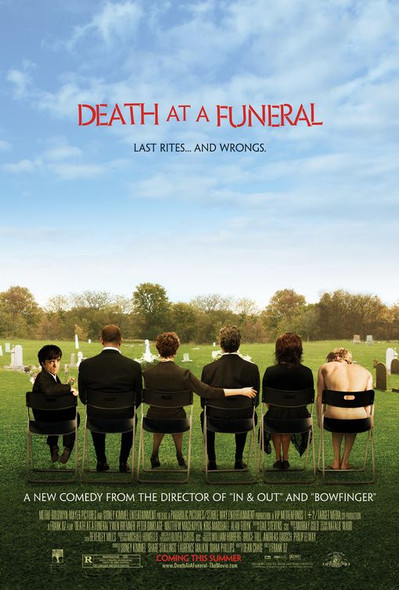 DEATH AT A FUNERAL (DOUBLE SIDED Regular) (2007) ORIGINAL CINEMA POSTER