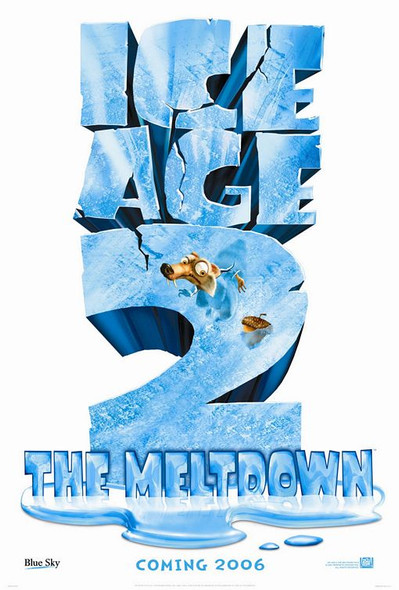 ICE AGE 2 (SINGLE SIDED Advance) (2006) ORIGINAL CINEMA POSTER
