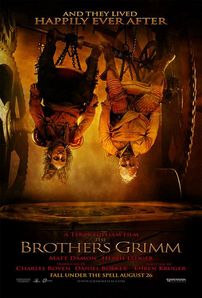 THE BROTHERS GRIMM (DOUBLE SIDED Advance Style C) (2005) ORIGINAL CINEMA POSTER