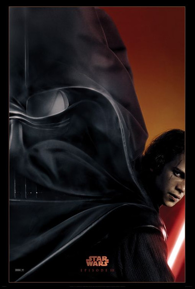 STAR WARS EPISODE III - REVENGE OF THE SITH (DS ADV RPT) (2005) REPRINT CINEMA POSTER STAR WARS EPISODE III - REVENGE OF THE SITH (DS ADV RPT) (2005) REPRINT CINEMA POSTER