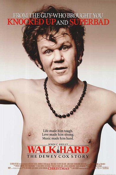 WALK HARD: THE DEWEY COX STORY (DOUBLE SIDED Advance) (2007) ORIGINAL CINEMA POSTER