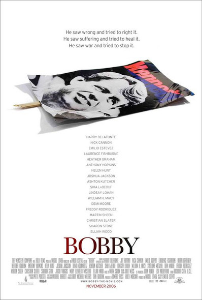 Affiche de cinéma originale Bobby (simple face régulière) (2006)