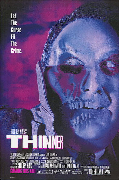 THINNER (1996) ORIGINAL CINEMA POSTER