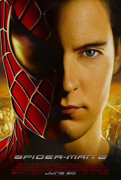 SPIDERMAN 2 (Double Sided Regular Reprint) (UV COATED/HIGH GLOSS) REPRINT POSTER SPIDERMAN 2 (Double Sided Regular Reprint) (UV COATED/HIGH GLOSS) REPRINT POSTER
