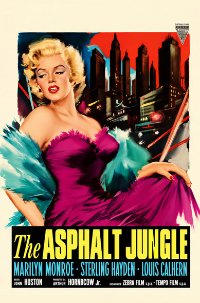 ASPHALT JUNGLE (Reprint) REPRINT POSTER