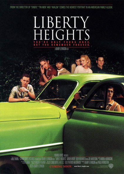 LIBERTY HEIGHTS (DOUBLE SIDED) ORIGINAL CINEMA POSTER