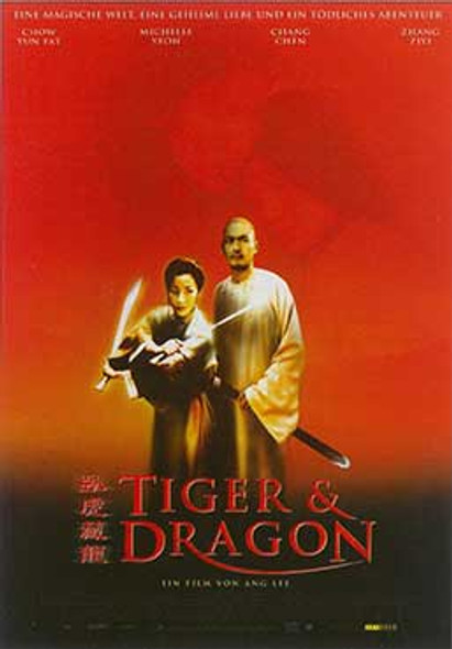 CROUCHING TIGER HIDDEN DRAGON (German) ORIGINAL CINEMA POSTER