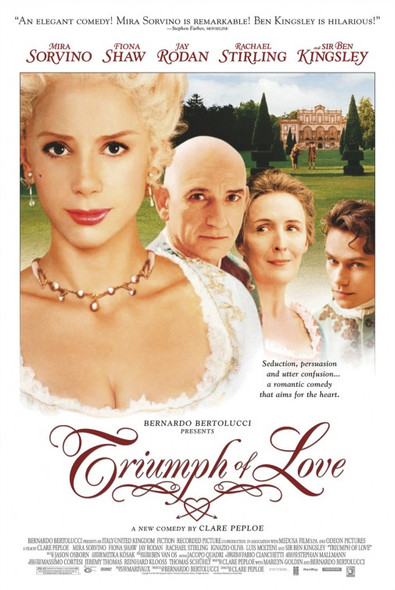 TRIUMPH OF LOVE ORIGINAL CINEMA POSTER