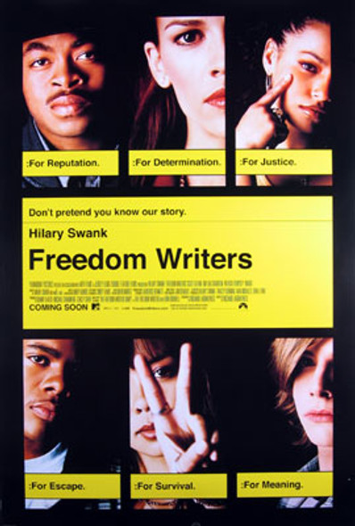 FREEDOM WRITERS (Double Sided Regular) ORIGINAL CINEMA POSTER