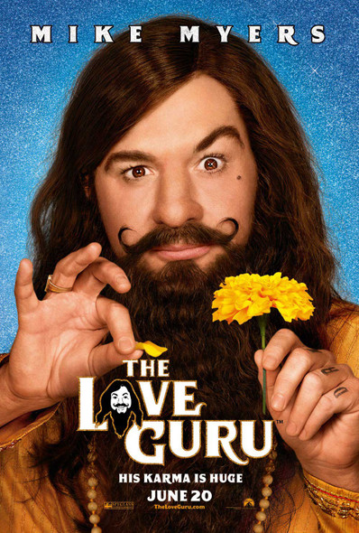 Affiche de cinéma originale Love Gourou (avance simple face)