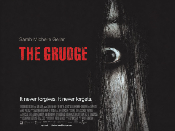 The Grudge 2004 original movie poster double sided British quad