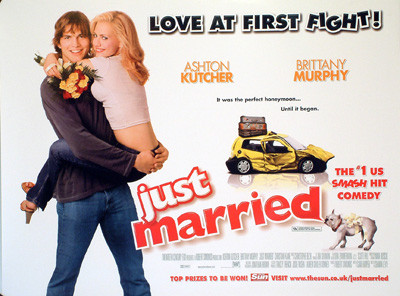 JUST MARRIED ORIGINAL CINEMA POSTER