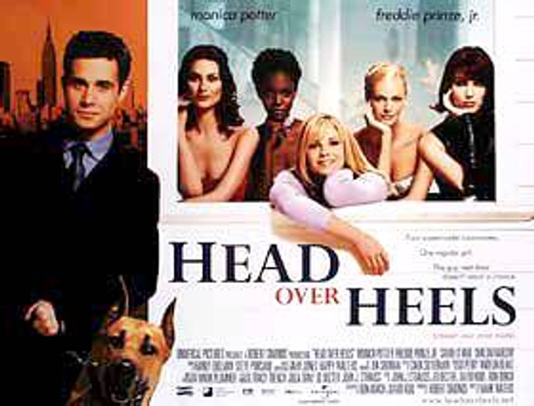 HEAD OVER HEELS (DOUBLE SIDED) ORIGINAL CINEMA POSTER