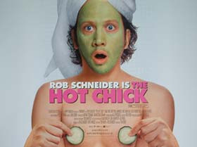 THE HOT CHICK (Double Sided) ORIGINAL CINEMA POSTER