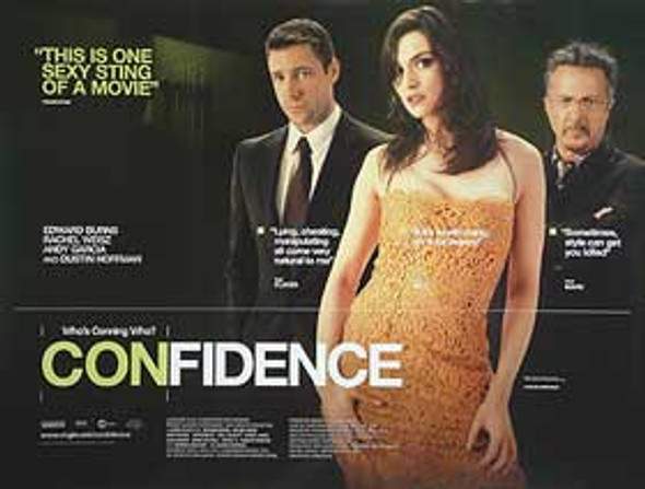 CONFIDENCE ORIGINAL CINEMA POSTER